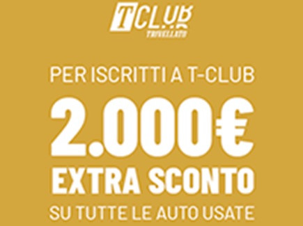 PROMO USATO T CLUB